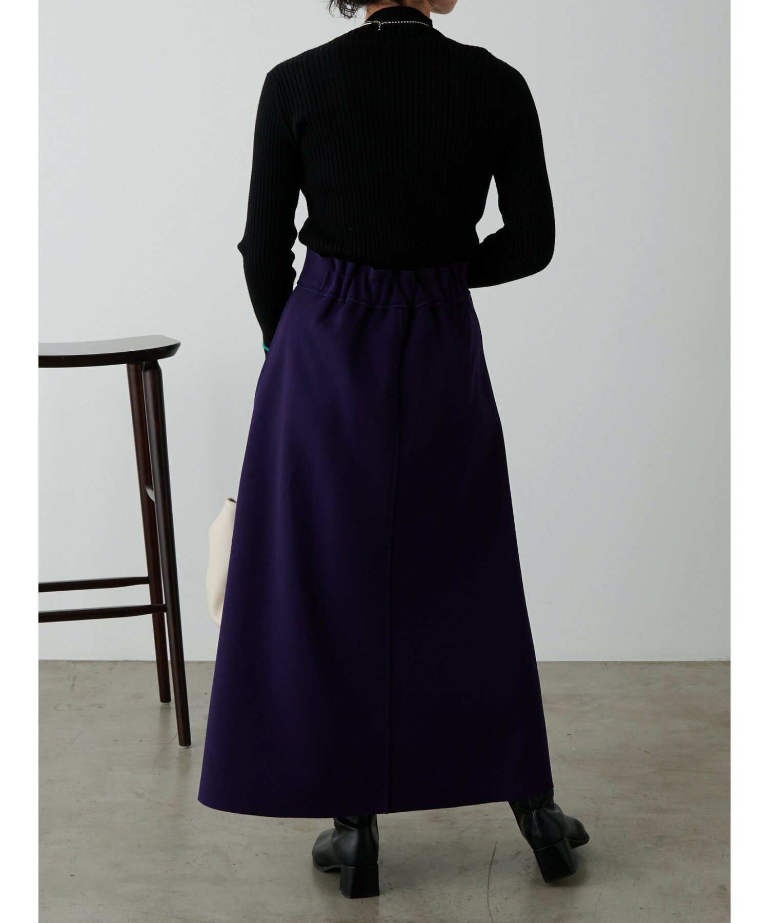【ジェナの定番】リバーシブルジップスカート